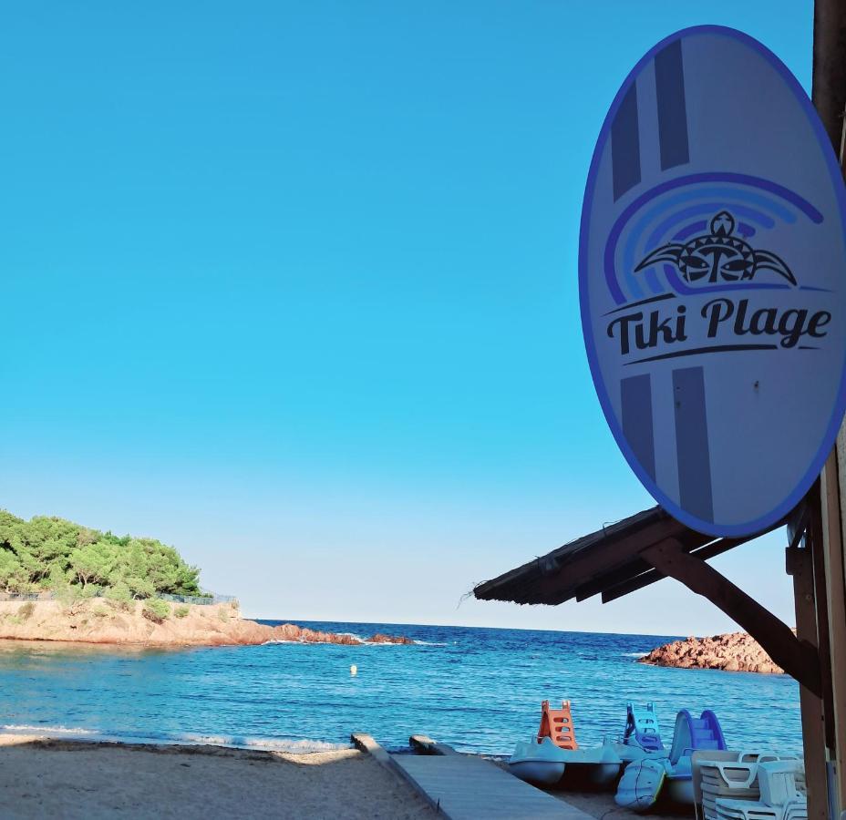 Le Semaphore, Les Plages A Pied Saint-Raphaël Buitenkant foto